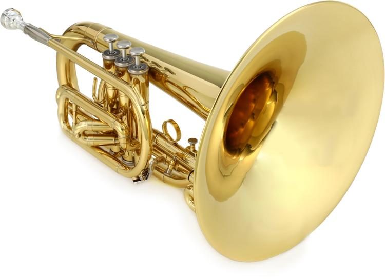 Jupiter JMP1101M Professional Marching Mellophone Clear Lacquer
