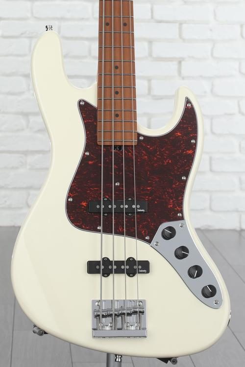 Sadowsky MetroExpress 21-fret Vintage JJ Bass, 4-string - Olympic White