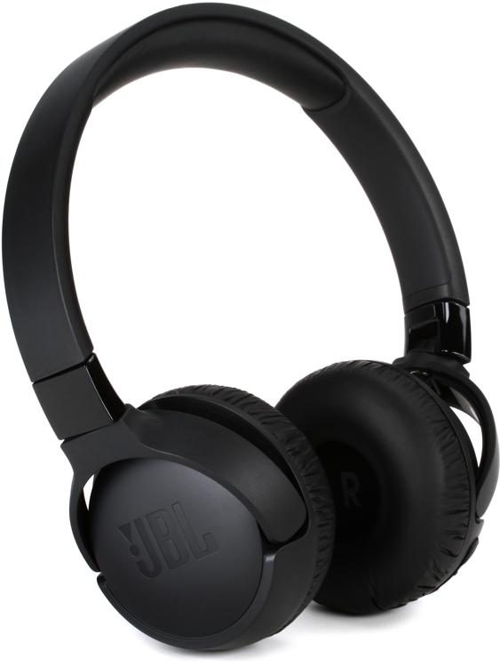 JBL Lifestyle Tune 660NC Wireless On-Ear Headphones Active Cancellation - Black | Sweetwater