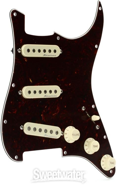 loaded strat pickguard noiseless