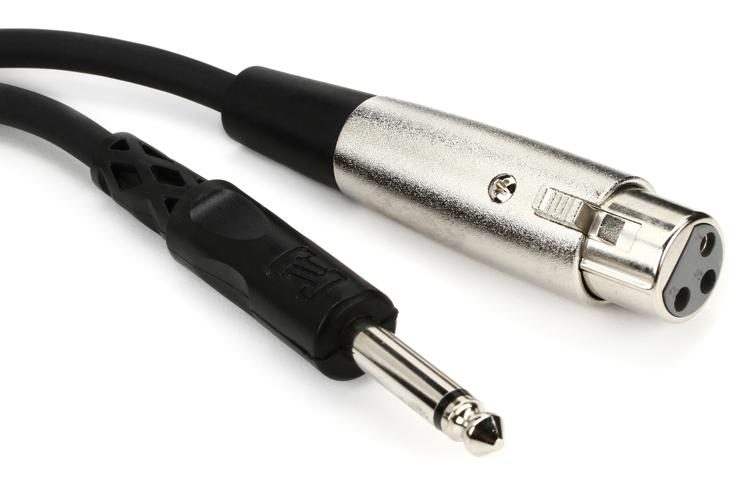 TS to RCA 5 ft. 1//4 in Hosa CPR-105 Unbalanced Interconnect Cable