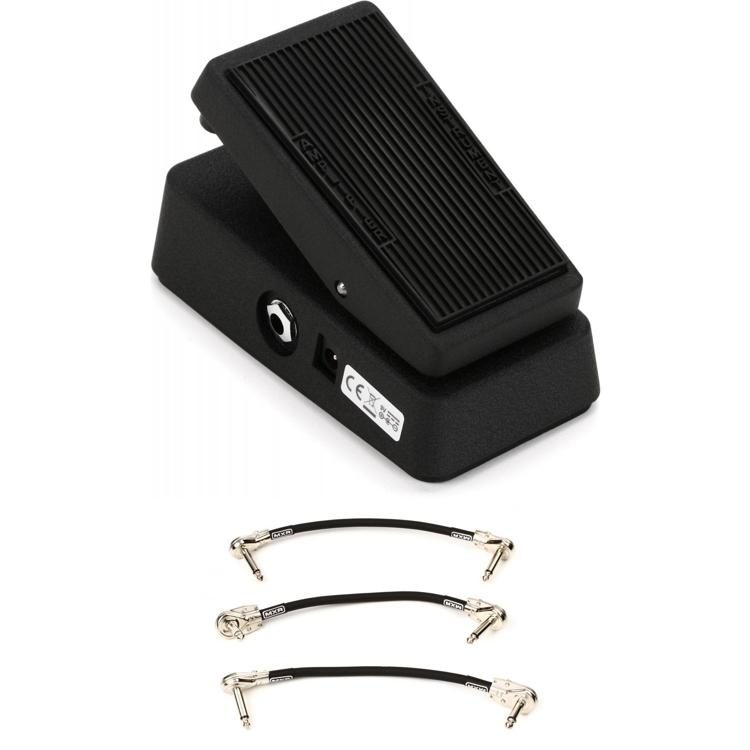 Dunlop CBM95 Cry Baby Mini Wah Pedal with 3 Patch Cables | Sweetwater