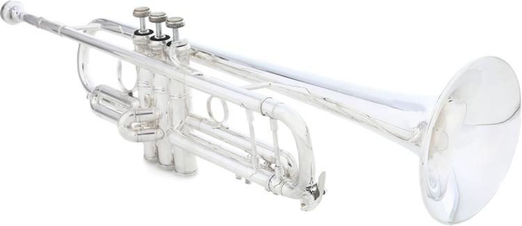 Bach 180S43 Stradivarius Professional Bb Trumpet - Silver-plated ...