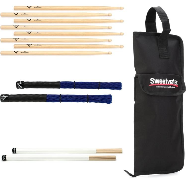 Vater Drumstick VarIety Bundle 5B, Wood Tip Sweetwater