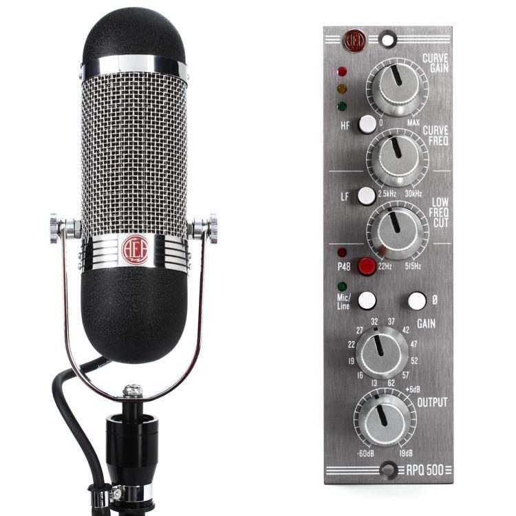 AEA R84 Passive Ribbon Microphone and RPQ500 Preamp Sweetwater