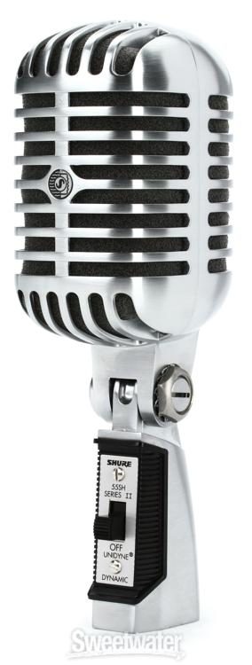 Shure 55SH Series II Cardioid Dynamic Vocal Microphone | Sweetwater