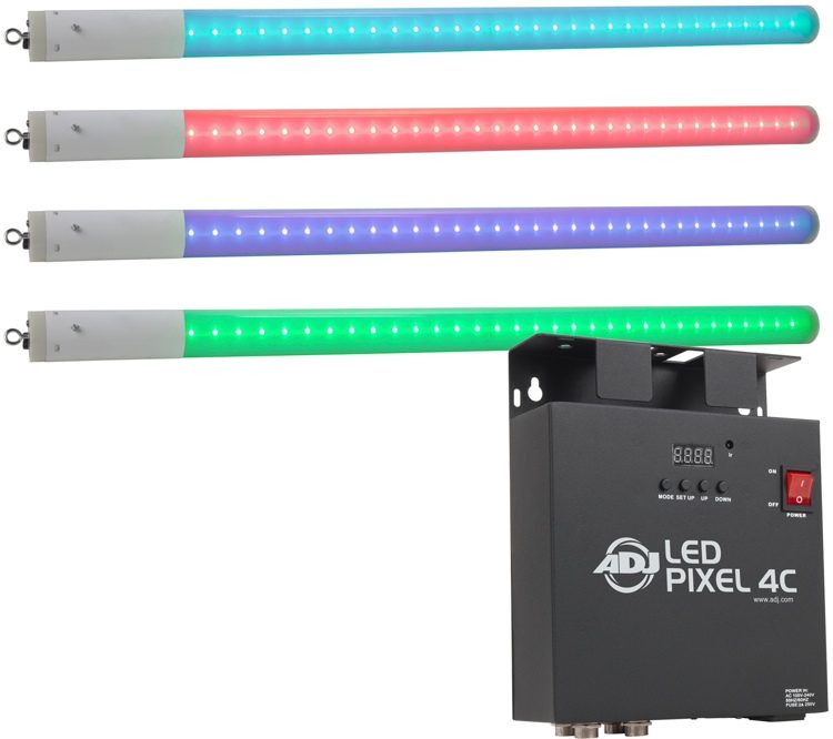 ADJ LED Pixel Tube 360 Sys with Light Fixtures and Controller | Sweetwater