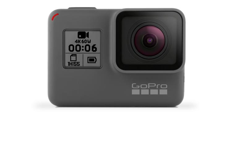 GoPro HERO6 Black w/ SD Card Bundle 4K Waterproof Action Camera