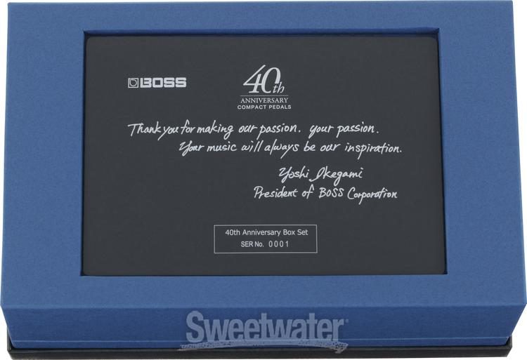 Boss BOX-40 40th Box Set | Sweetwater