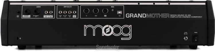 Moog Grandmother Dark Semi-modular Analog Synthesizer and Step