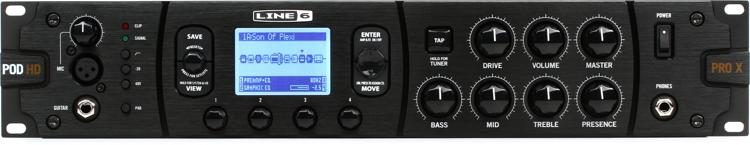 Line 6 POD HD Pro X Guitar Effects Rack Processor Reviews | Sweetwater