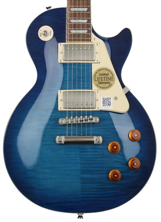 Epiphone Les Paul Standard Plustop Pro - Trans Blue