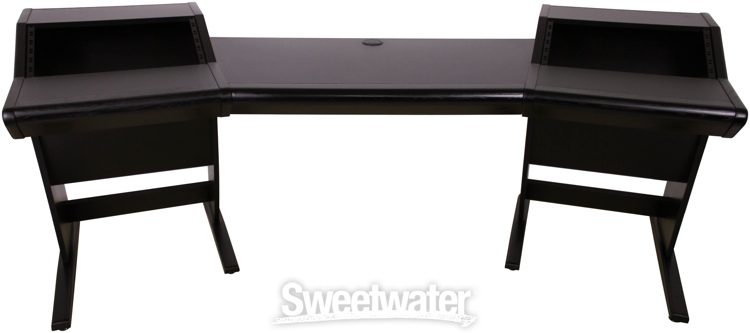 Zaor Onda Angled Studio Desk Black Sweetwater