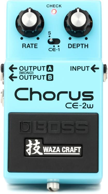 CRAFT Boss CE-2w Waza Craft chorus guitare 