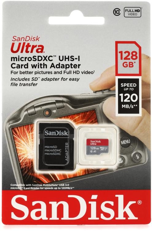 SanDisk Ultra microSDXC Card - Class 10, UHS-I Sweetwater