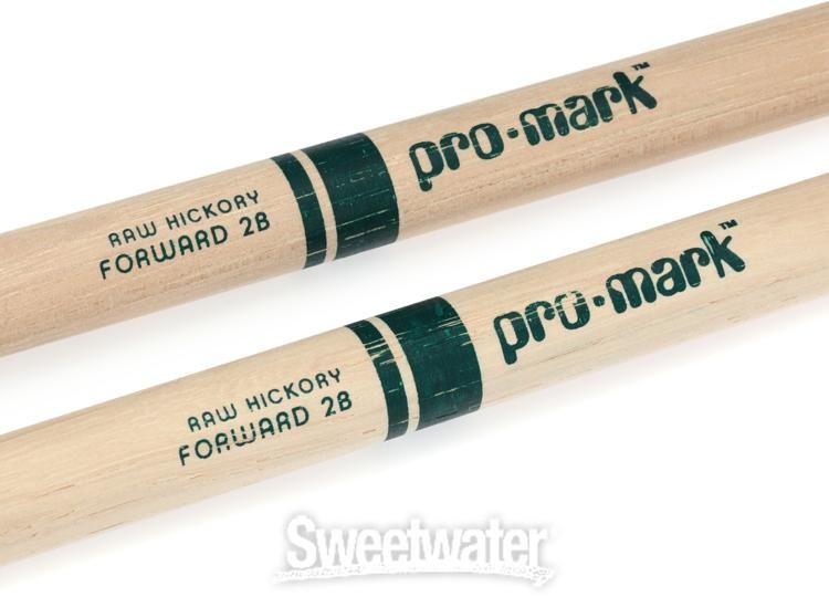 Promark Classic Forward Drumsticks - Raw Hickory - 2B - Wood Tip |  Sweetwater