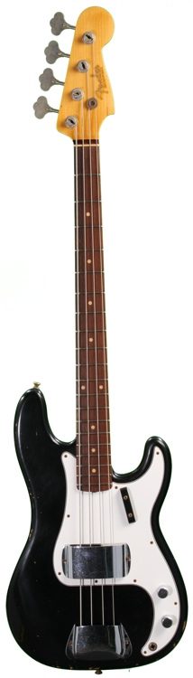 Fender Custom Shop 1959 Precision Bass Special Relic - Black | Sweetwater