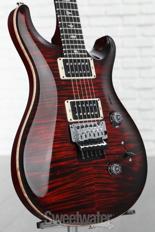 prs custom 24 floyd fire red burst