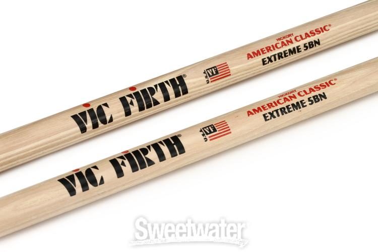Vic Firth American Classic Drumsticks - Extreme 5B - Nylon Tip 