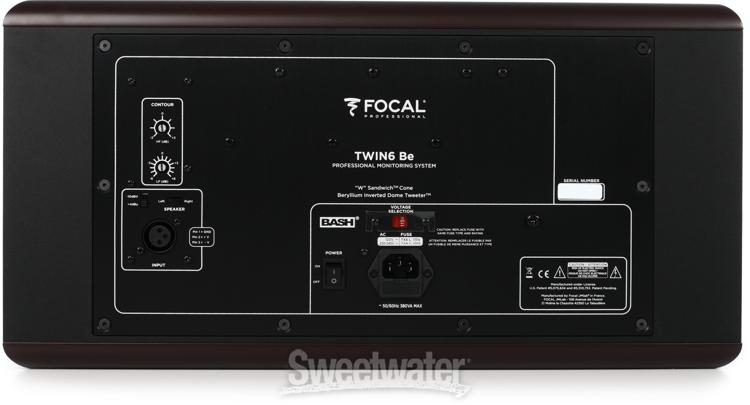 focal twin6 be frequency response