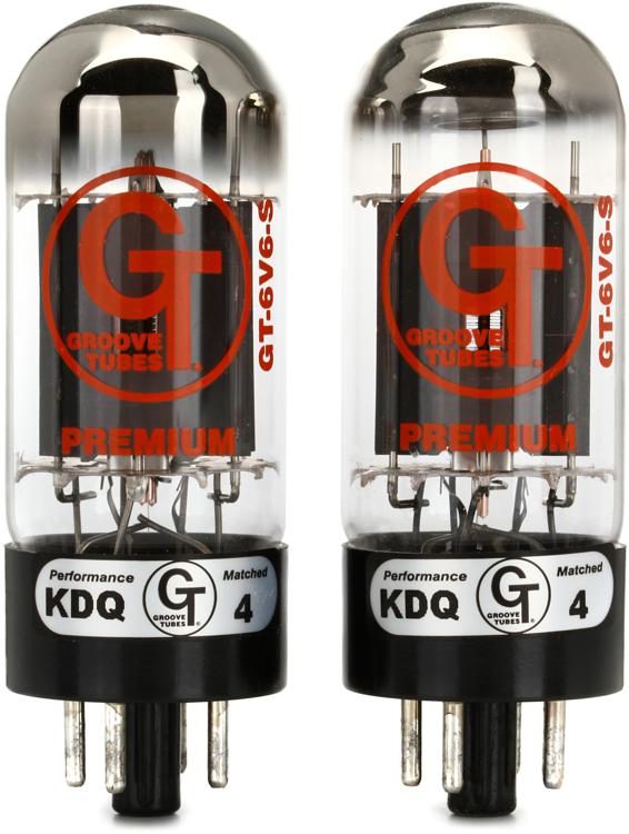 Groove Tubes GT-6V6-C Medium Duet Amplifier Tube 