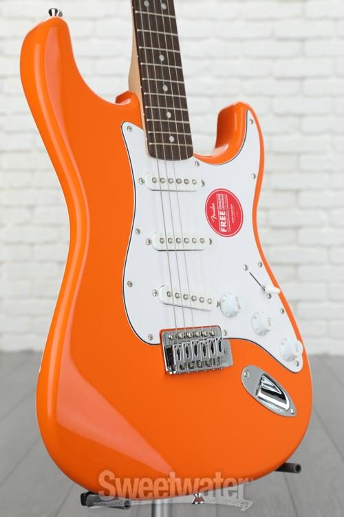 squier affinity strat orange