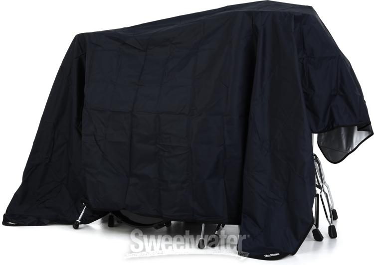 80 x 108 Inch MoonEmbassy Drum Set Dust Cover Water-Resistant Nylon Cover With Sewn-in Weighted Corners 