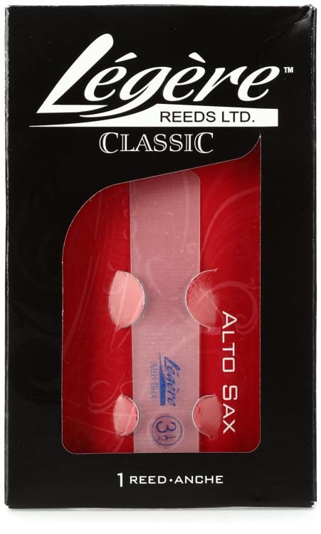 Legere Reeds Alto Saxophone Reed Strength 3.5 