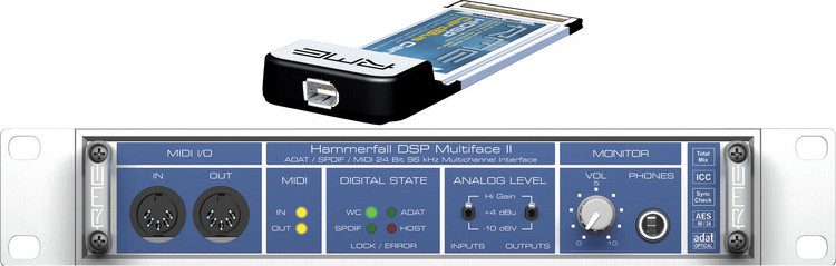 RME Multiface II & CardBus Bundle | Sweetwater