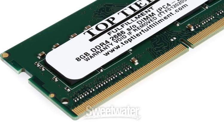 Top Tier Pc4 So Dimm 8gb Ddr4 2666mhz Sweetwater