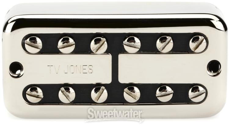 TV Jones TV Classic Plus Bridge Humbucker Pickup - Nickel | Sweetwater