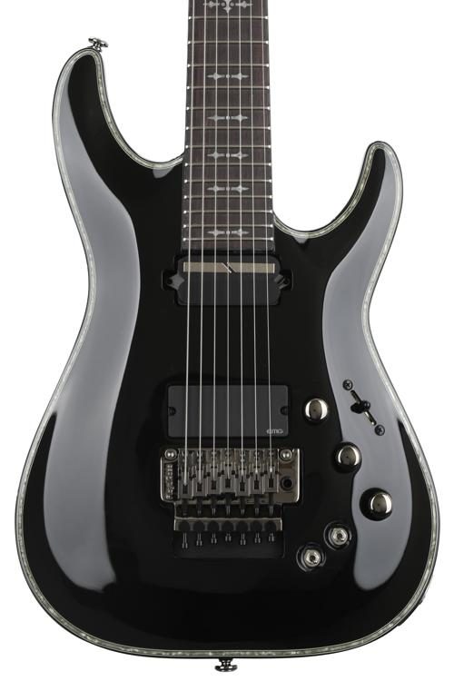 Schecter Hellraiser C-7 FR-S - Black | Sweetwater