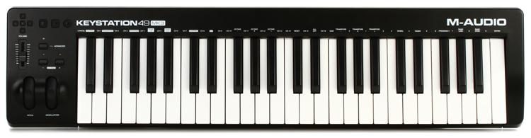 M Audio Keystation 49 Mk3 49 Key Keyboard Controller Sweetwater