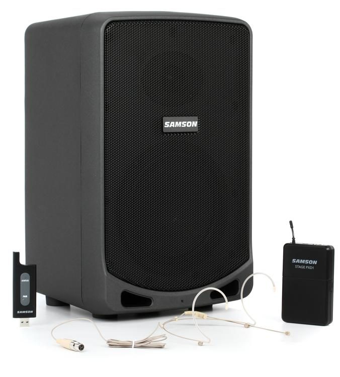Samson Expedition XP106wDE Portable PA System with Wireless 