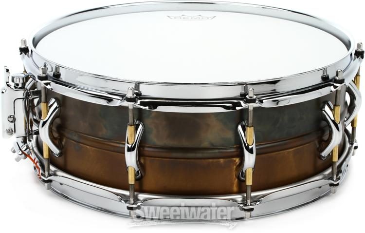 Pearl Sensitone Premium Snare Drum - 14 x 5 inch - Patina Brass