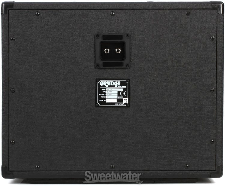 Orange PPC112 - 60-watt 1x12 inch Cabinet - Black | Sweetwater