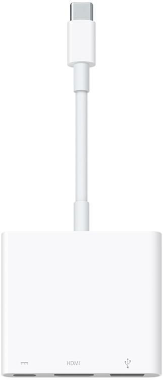Apple USB-C Digital AV Multiport USB-C to HDMI + USB + USB-C | Sweetwater
