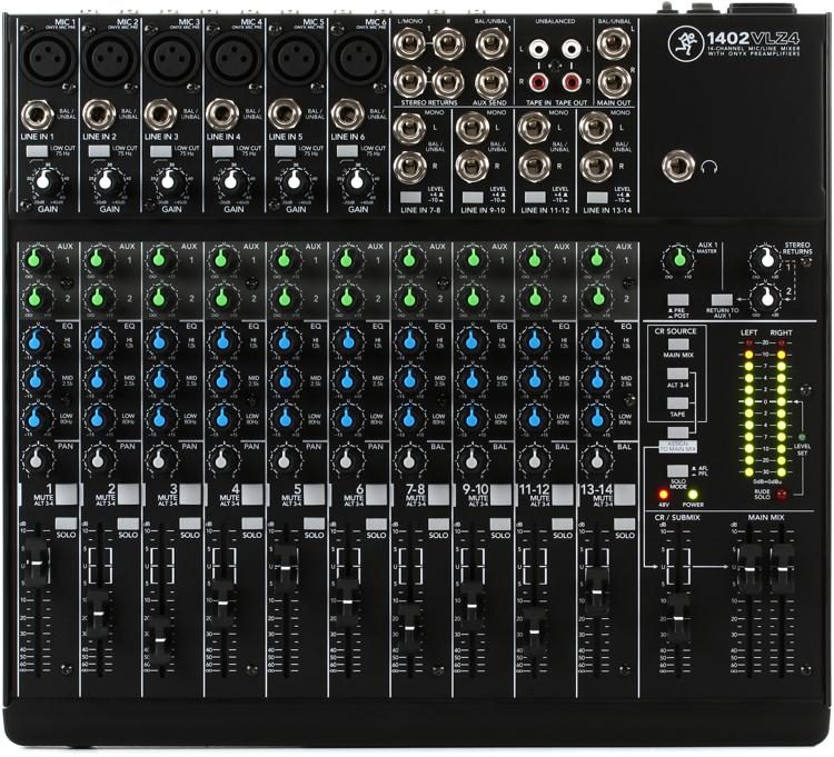 1402VLZ4 14-channel Mixer | Sweetwater