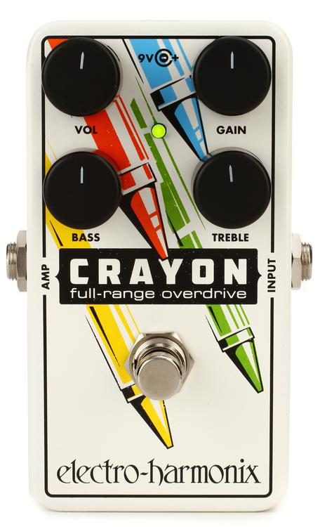 Electro-Harmonix Crayon 76 Full-range Overdrive Pedal Reviews