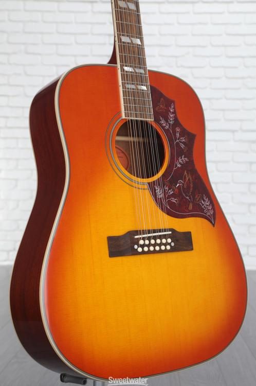 Epiphone Hummingbird 12-string Acoustic-electric Guitar - Aged