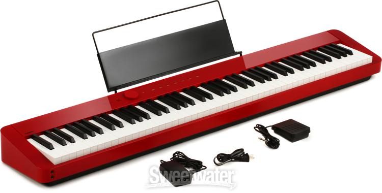 Casio Privia PX-S1000 Digital Piano - Red | Sweetwater