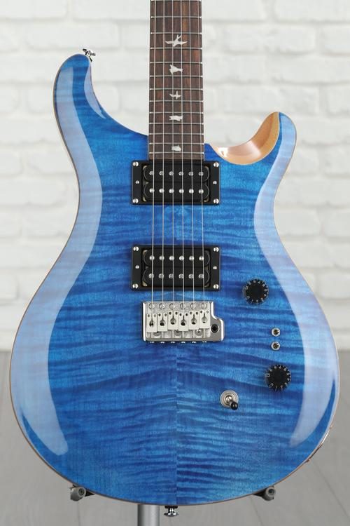 PRS SE Custom 24-08 Electric Guitar - Faded Blue | Sweetwater