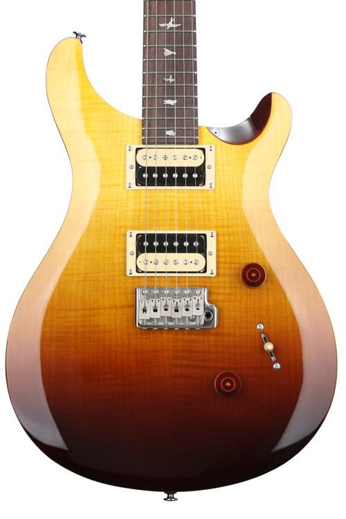 PRS SE Custom 24 Electric Guitar - Amber Fade - Sweetwater 