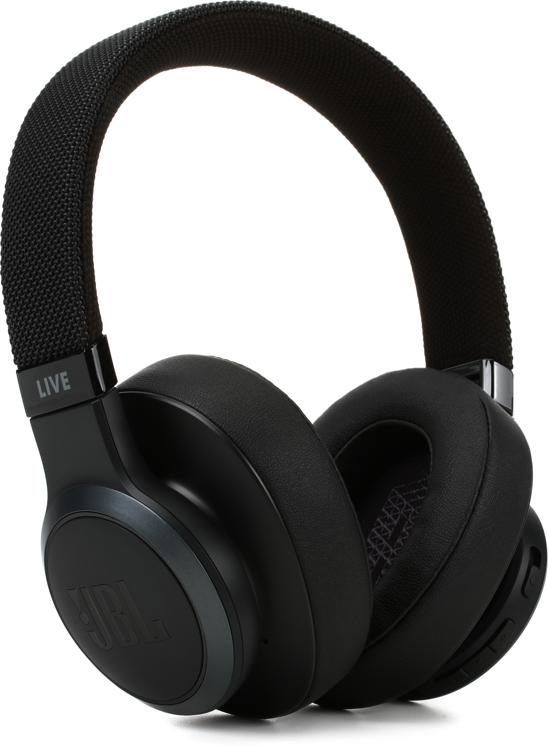 Lifestyle Live Over-ear Wireless Headphones with Calling and Assistant - Black | Sweetwater