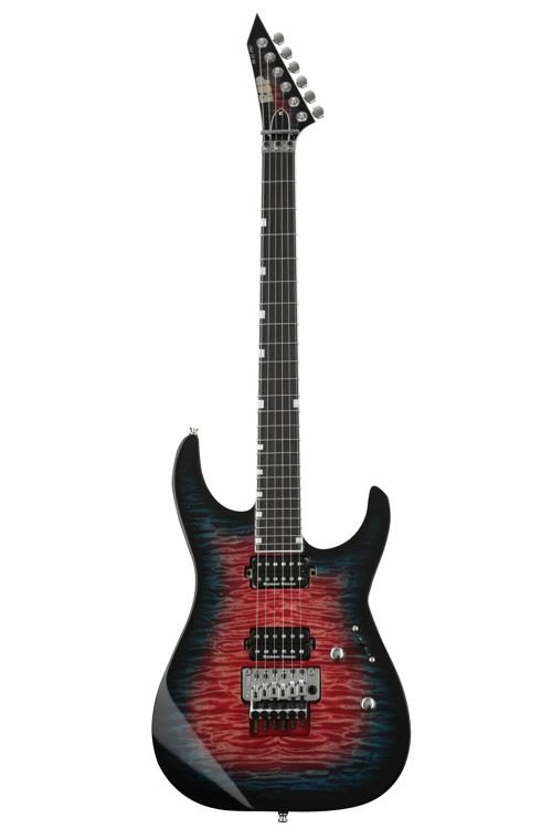 Esp Usa M Ii Ntb Fr Flamed Maple Limited Edition Blue Rose Sweetwater