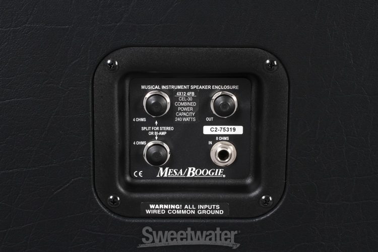 Mesa Boogie Rectifier Traditional 4x12 240 Watt 4x12 Straight Extension Cabinet Sweetwater
