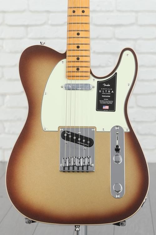 Fender American Ultra Telecaster - Mocha Burst with Maple Fingerboard