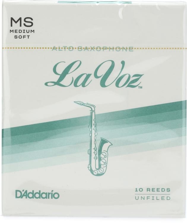 10-pack La Voz Soprano Sax Reeds Strength Medium Strength Hard 