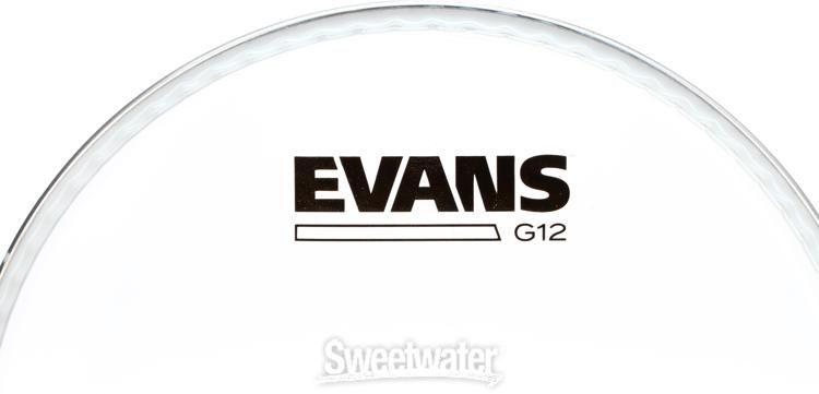 Evans G12 Clear 12 mil Drumhead - 8 