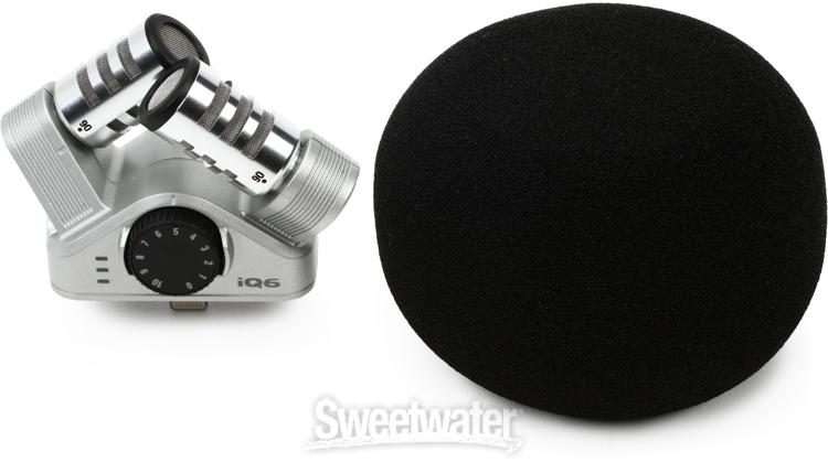 Zoom Iq6 Stereo X Y Microphone For Ios Sweetwater